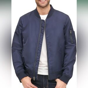 Men’s Levi’s satin bomber jacket